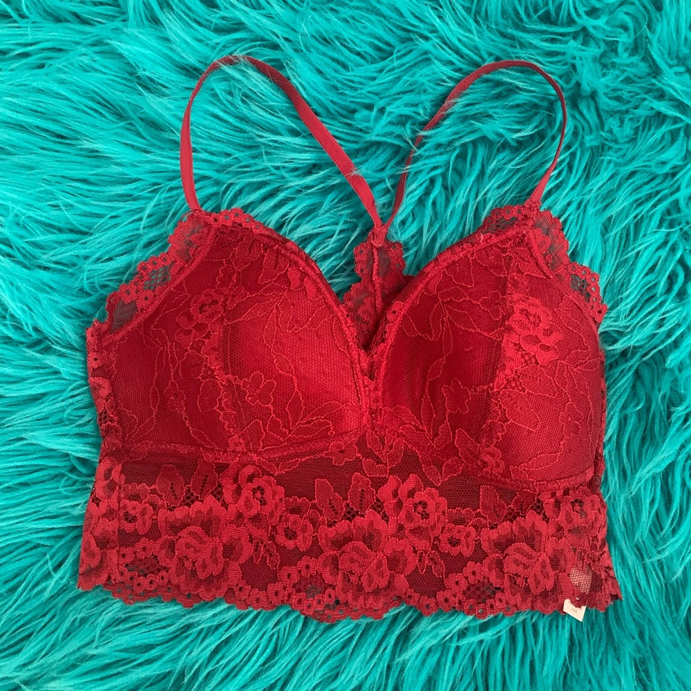Live Love Dream Burgundy Bra/Top